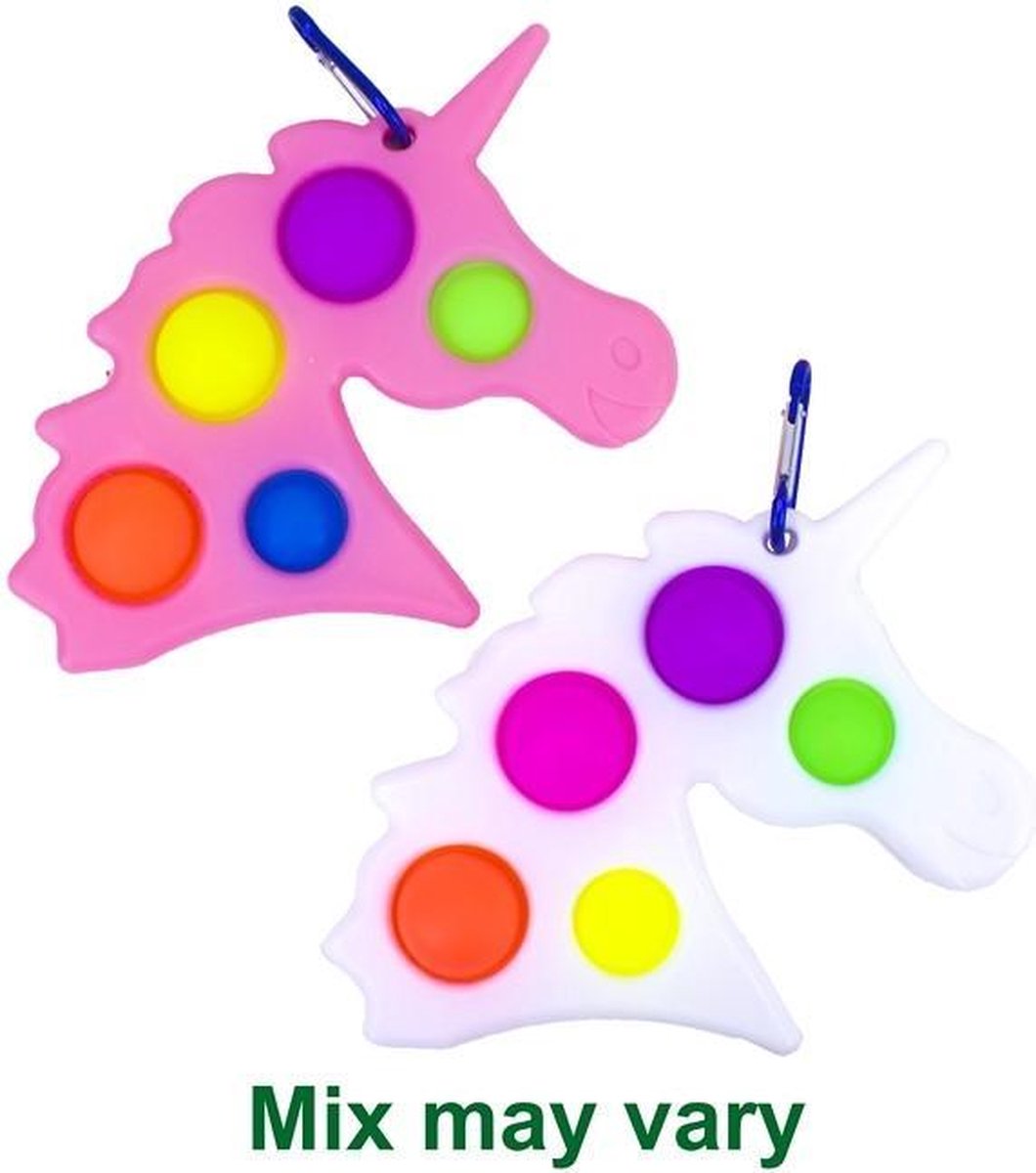 MAGIC POP GAME 5 POPS EENHOORN ASSORTI 12X19CM