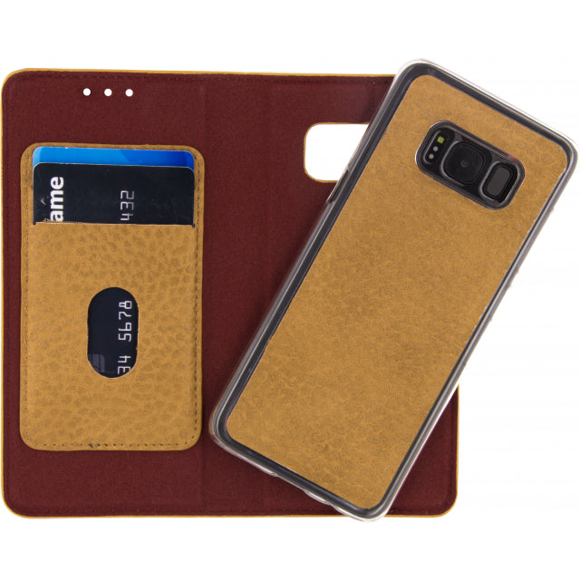 Mobilize Detachable Wallet Book Case Samsung Galaxy S8 Terracotta with Copper Closing