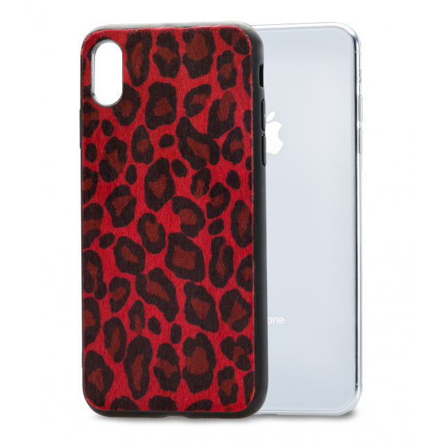 Mobilize Gelly Case Apple iPhone X/Xs Red Leopard