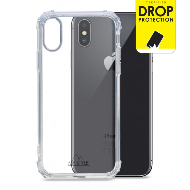 My Style Protective Flex Case for Apple iPhone X/Xs Clear