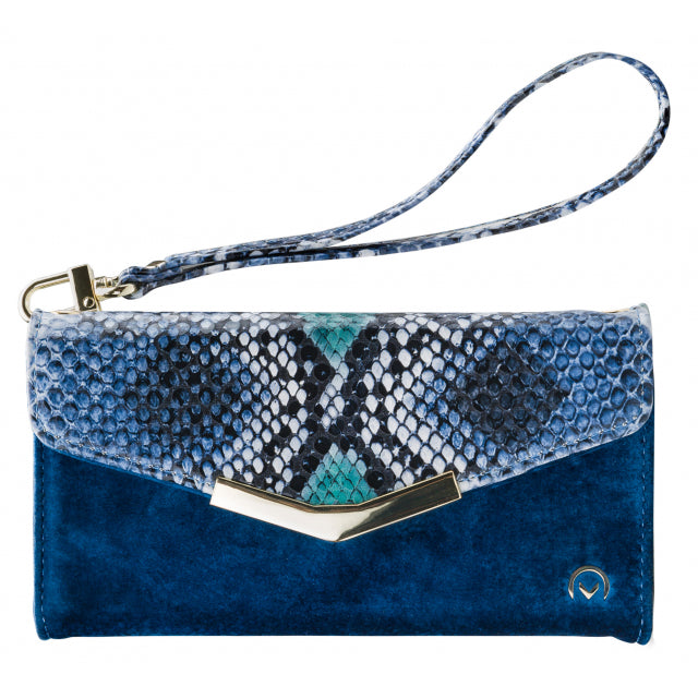 Mobilize 2in1 Gelly Velvet Clutch for Apple iPhone 11 Pro Royal Blue Snake