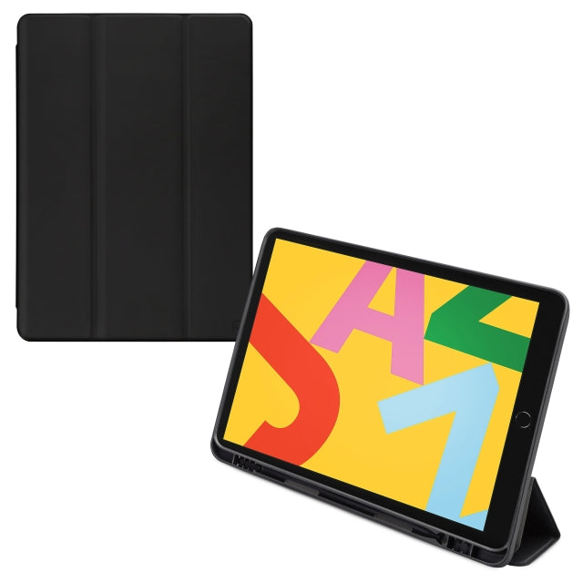 Mobilize Solid Folio Case for Apple iPad 10.2 (2019/2020/2021)/Air 10.5 2019/Pro 10.5 Black