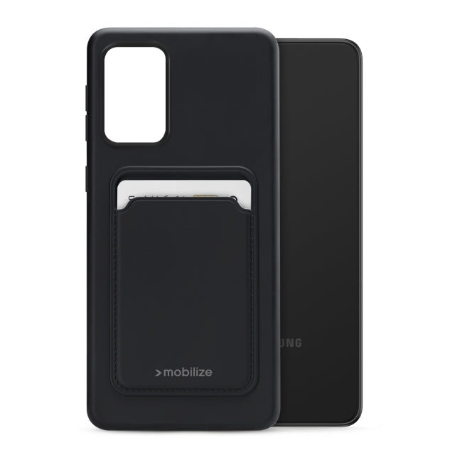 Mobilize Rubber Gelly Card Case Samsung Galaxy A33 5G Matt Black