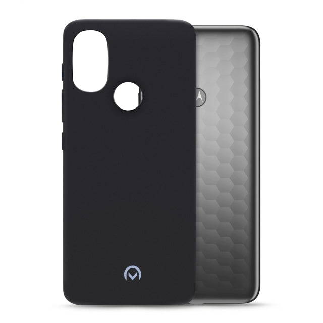 Mobilize Rubber Gelly Case Motorola Moto E20 Matt Black