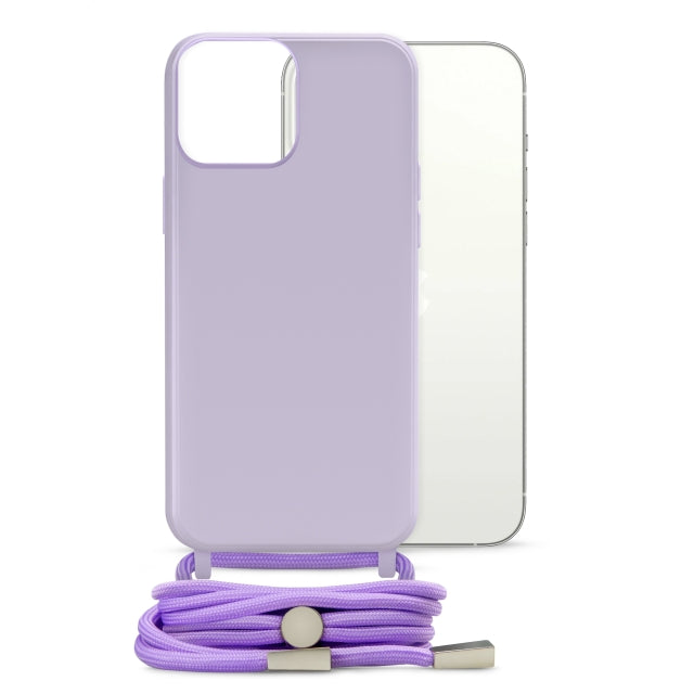 Mobilize Lanyard Gelly Case for Apple iPhone 13 Pastel Purple