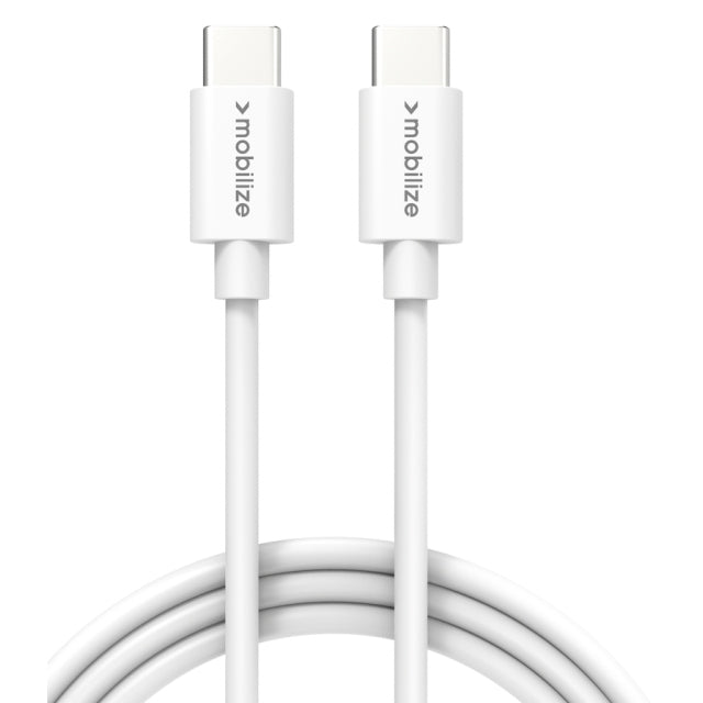 Mobilize Cable USB-C to USB-C 1m. 100W White