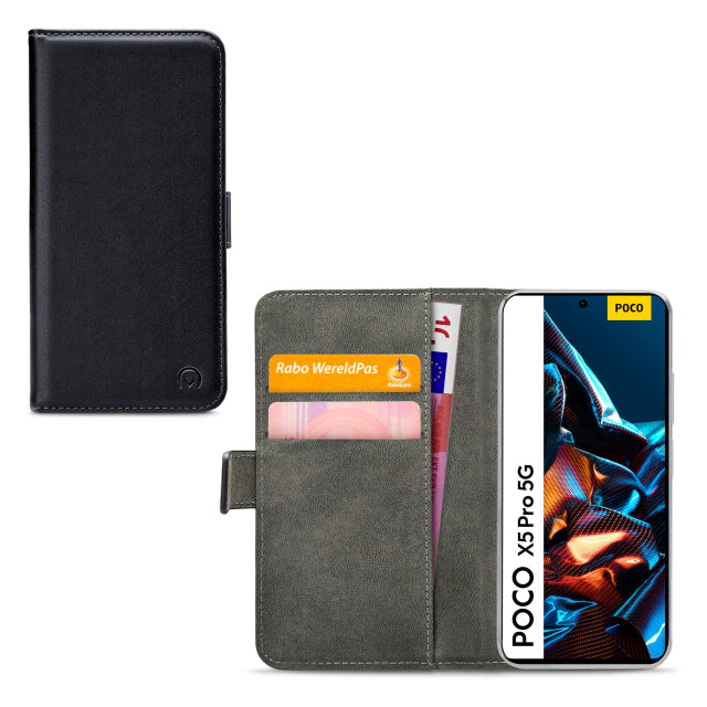 Mobilize Classic Gelly Wallet Book Case Xiaomi Poco X5 Pro 5G Black