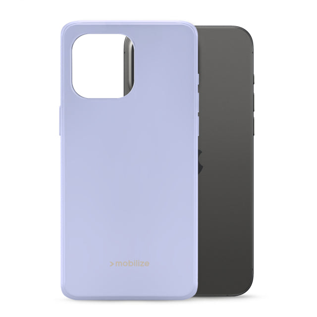 Mobilize Rubber Gelly Case Apple iPhone 15 Pro Max Pastel Purple