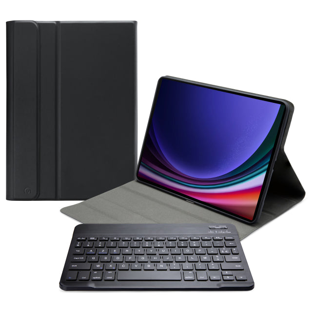 Mobilize Detachable Bluetooth Keyboard Case Samsung Galaxy Tab S9 11/S9 FE 10.9 Black AZERTY