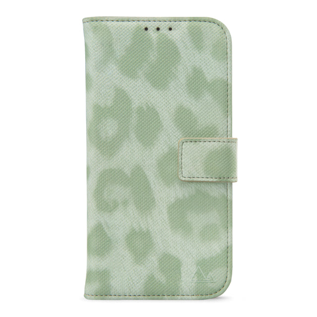 My Style Flex Wallet for Apple iPhone 16 Pro Max Green Leopard