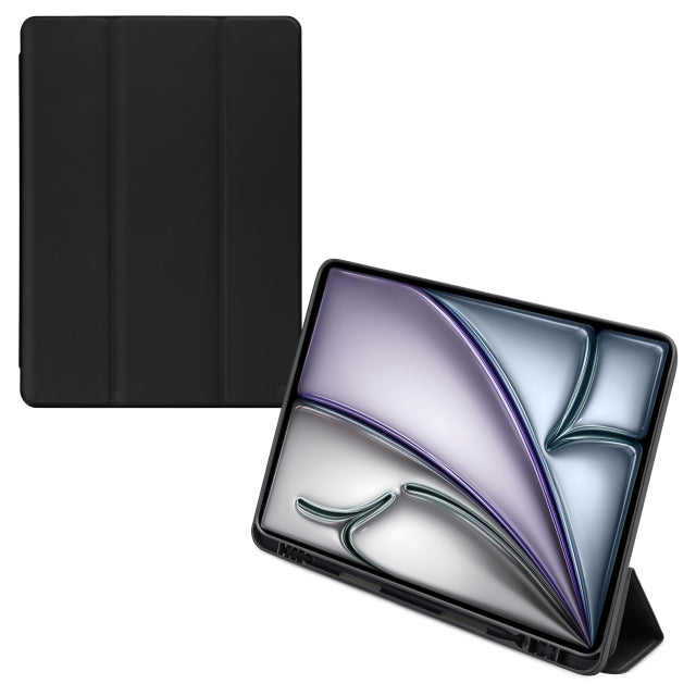 Mobilize Solid Folio Case for Apple iPad Air 13 (2024/2025) Black