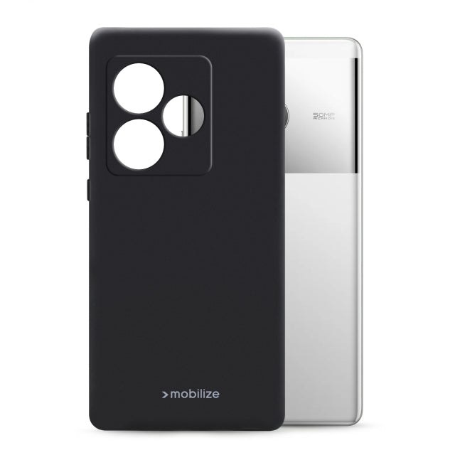 Mobilize Rubber Gelly Case realme GT 6/GT 6T Matt Black