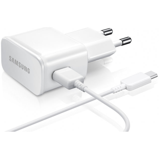 ETA-U90EWEG Samsung Travel Charger incl. USB-C Cable 2.0A White Bulk