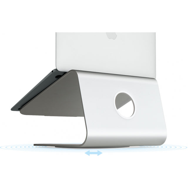 Rain Design mStand 360 Laptop Stand + Swivel Base Silver