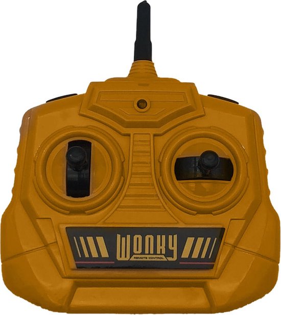 Wonky Cars - Bulldozer 1:24 - RC - RC Auto - Bestuurbare Auto - Radiografische Auto - 2,4 GHz