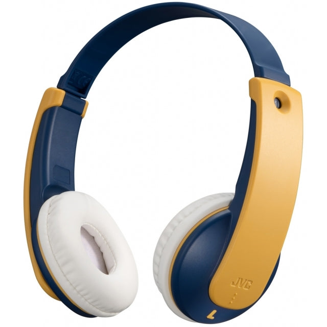 HA-KD10W JVC Kids TinyPhones Wireless Headphone Yellow/Blue