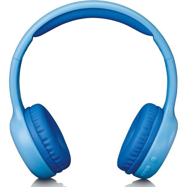 HPB-110BU Lenco On-Ear Stereo Bluetooth Headset for Kids Blue
