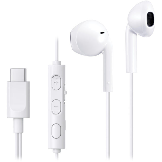 HA-FR17UC JVC In-Ear USB-C Stereo Headset + Remote White