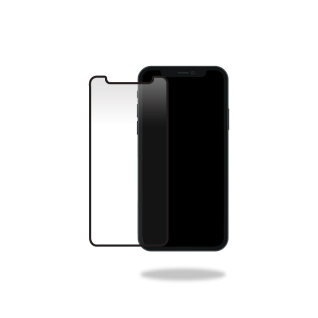 Mobilize Privacy Glass Screen Protector - Black Frame - for Apple iPhone 12/12 Pro