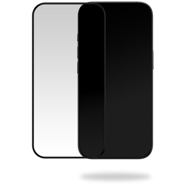 Mobilize Glass Screen Protector - Black Frame - Apple iPhone 16 Pro
