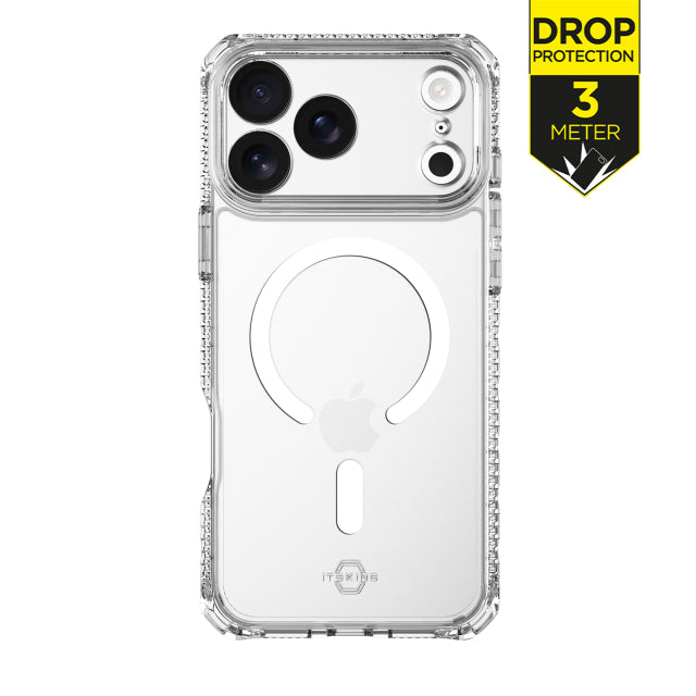 ITSKINS Level 2 HybridMagClear_R for Apple iPhone 17 Pro Transparent