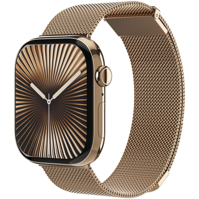 Vonmählen Milanese Loop 2 For Apple Watch 44 - 45 - 46 - 49mm One Size Sunset Gold