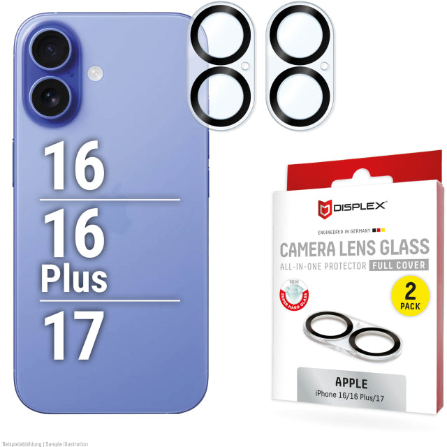 DISPLEX CamGlass All-In-One iPhone 16/16 Plus/17