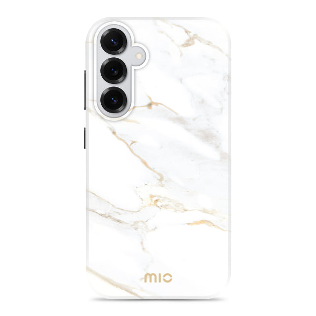 MIO White Marble Magsafe Compatible for Samsung S25+ 5G