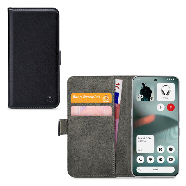Mobilize Classic Gelly Wallet Book Case Nothing Phone (3) Black