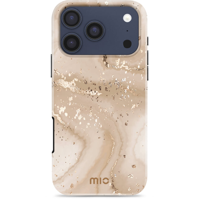 MIO Gold Marble Magsafe Compatible for iPhone 17 Pro Max