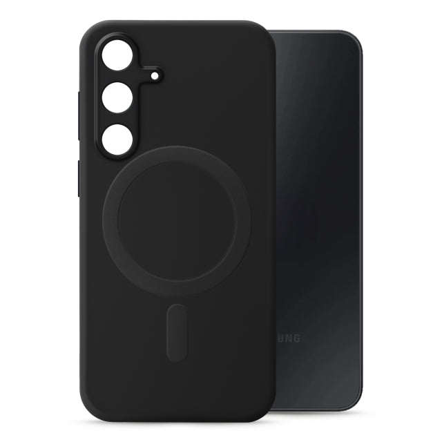 My Style Protective Flex Magsafe Compatible Case for Samsung Galaxy S25 FE 5G Black