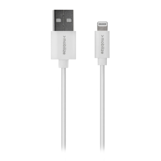 Mobilize Cable USB to Apple MFi Lightning 1m. 12W White (BULK)