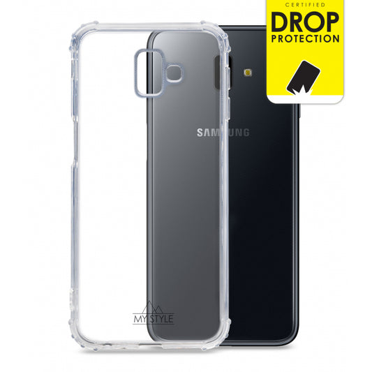 My Style Protective Flex Case for Samsung Galaxy J6+ Clear