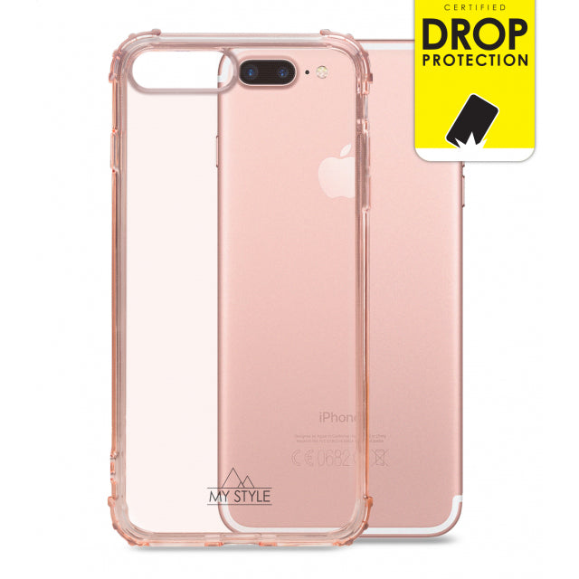 My Style Protective Flex Case for Apple iPhone 7 Plus//8 Plus Soft Pink