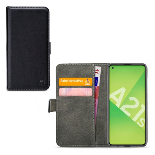 Mobilize Classic Gelly Wallet Book Case Samsung Galaxy A21s Black