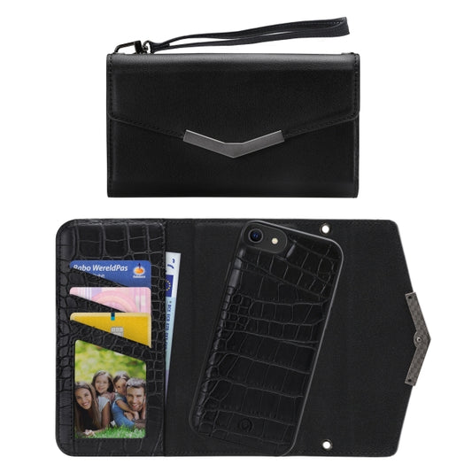 Mobilize 2in1 Elegant Magnet Clutch Apple iPhone 6/6S/7/8/SE (2020/2022) Black Croco