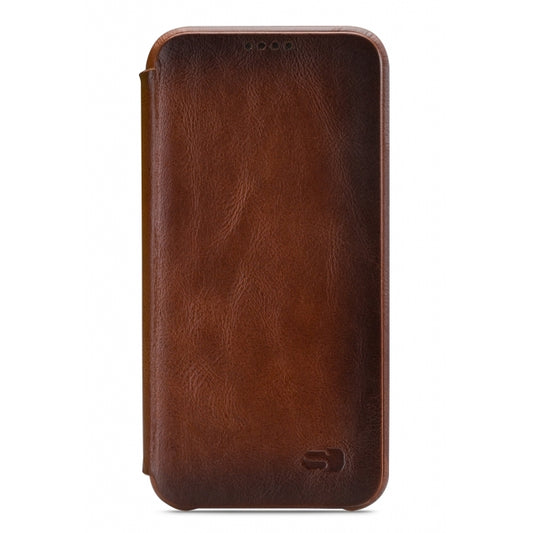 Senza Desire Skinny Leather Wallet Apple iPhone 6/6S Burned Cognac