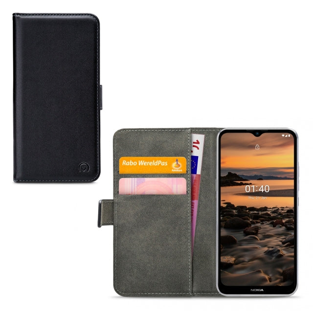 Mobilize Classic Gelly Wallet Book Case Nokia 1.4 Black
