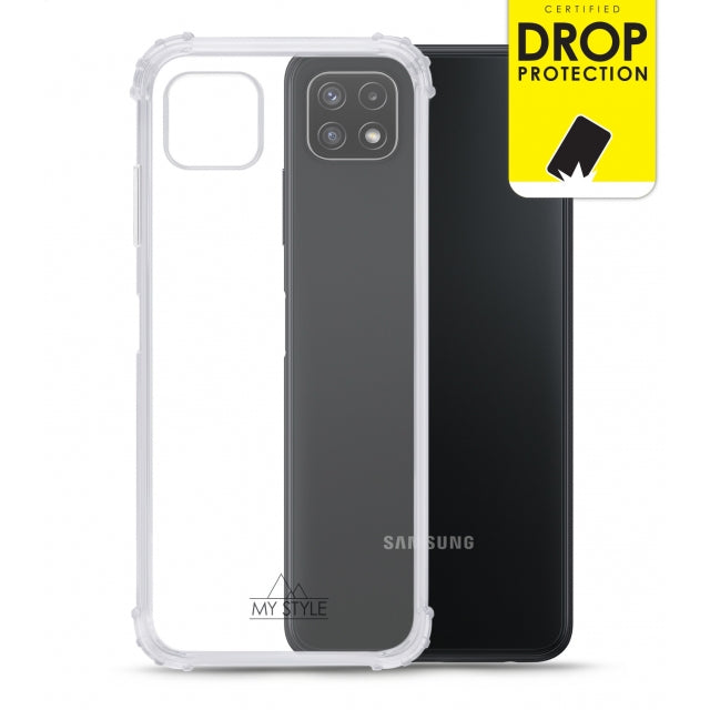 My Style Protective Flex Case for Samsung Galaxy A22 5G Clear