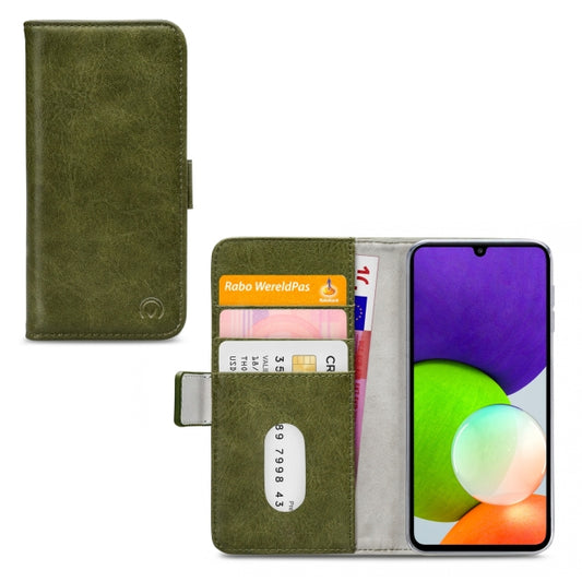 Mobilize Elite Gelly Wallet Book Case Samsung Galaxy A22 4G Green