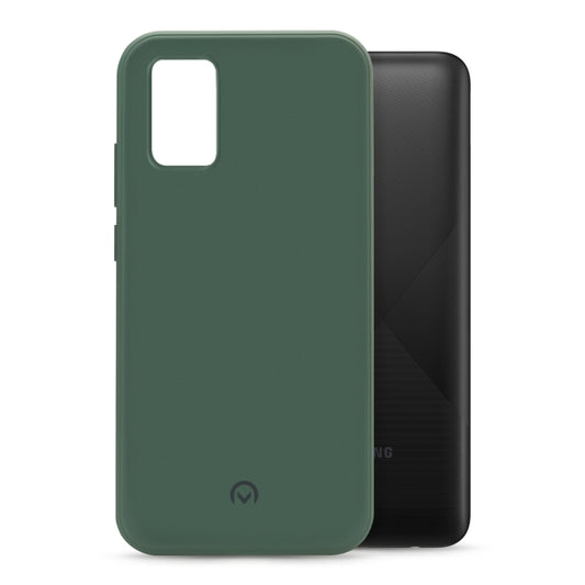 Mobilize Rubber Gelly Case Samsung Galaxy A02s Matt Green