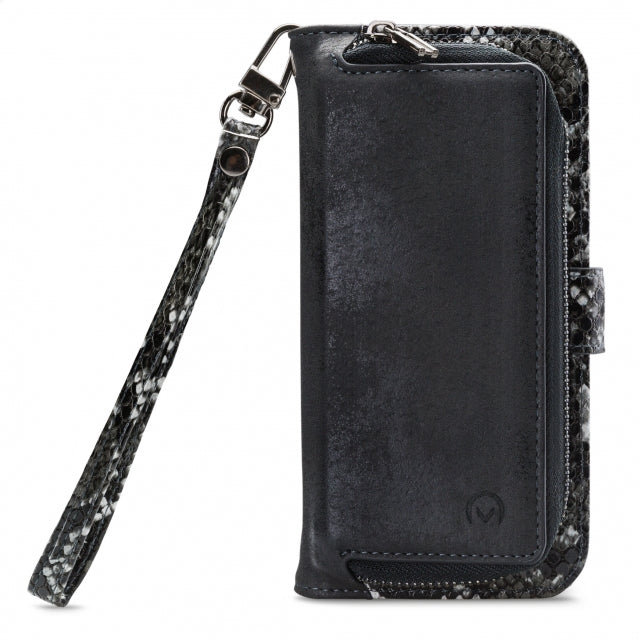 Mobilize 2in1 Magnet Zipper Case Apple iPhone 13 Mini Black/Snake