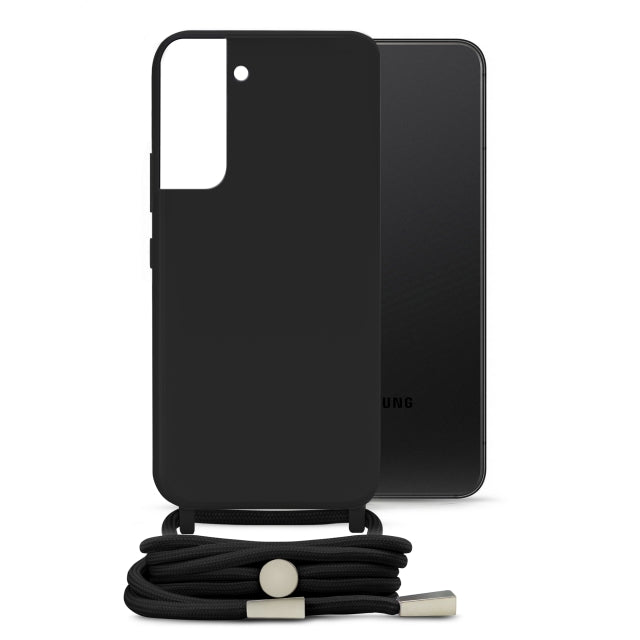 Mobilize Lanyard Gelly Case for Samsung Galaxy S22 5G Black