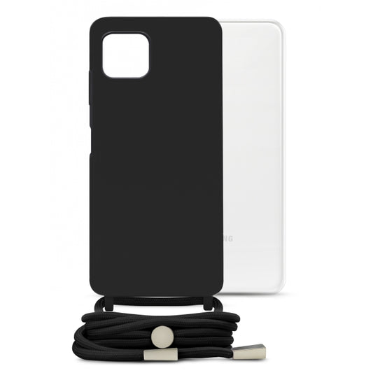 Mobilize Lanyard Gelly Case for Samsung Galaxy A22 5G Black