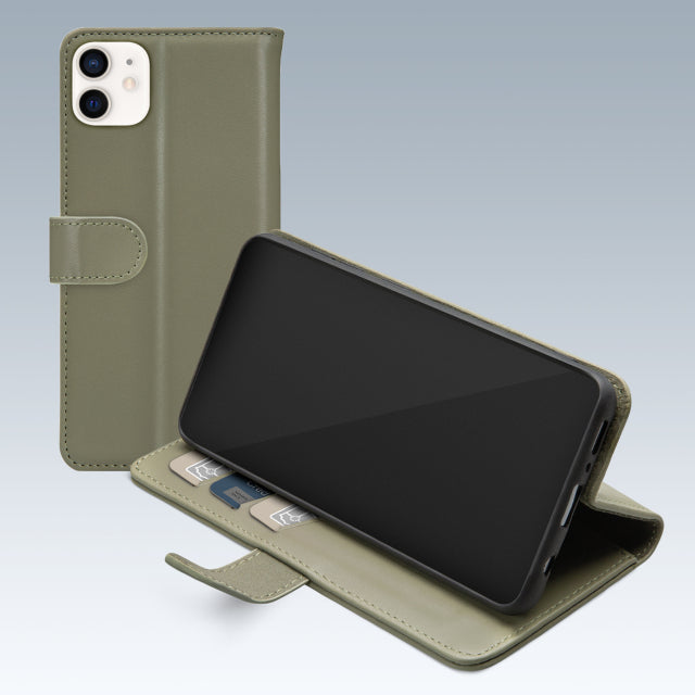 Mobilize Premium Gelly Wallet Book Case Apple iPhone 12/12 Pro Green