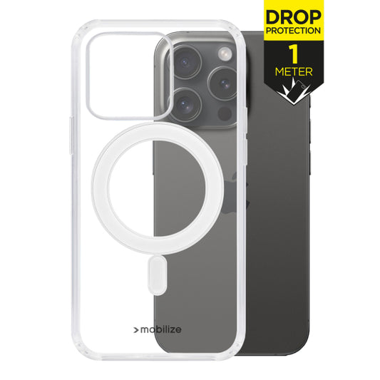 Mobilize Magsafe Compatible Naked Protection Case for Apple iPhone 15 Pro Clear