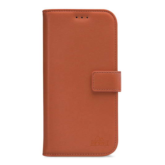 My Style Flex Wallet for Apple iPhone 15 Plus Rust Red