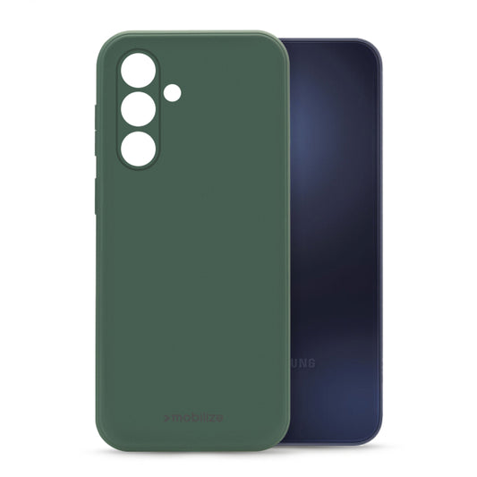 Mobilize Rubber Gelly Case Samsung Galaxy A15 4G/5G Matt Green