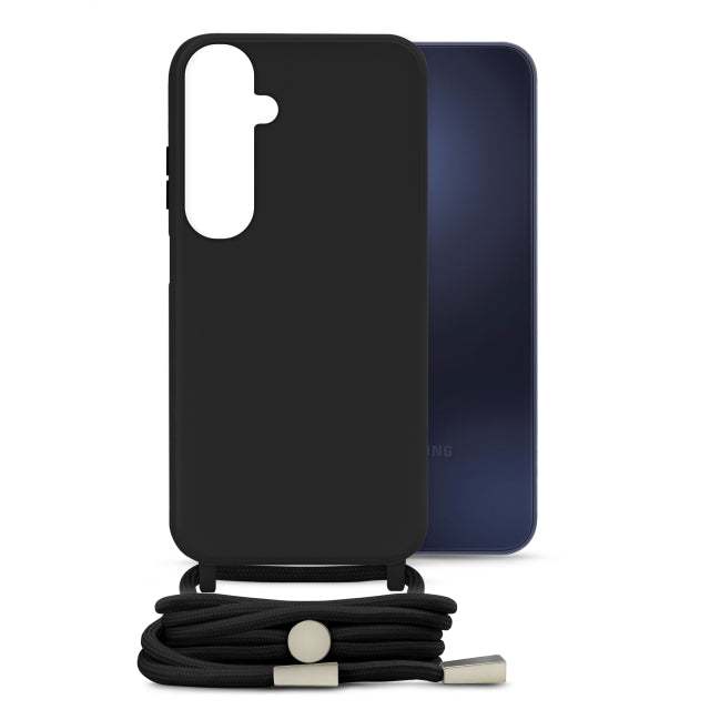 Mobilize Lanyard Gelly Case for Samsung Galaxy A15 4G/5G Black