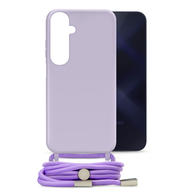 Mobilize Lanyard Gelly Case for Samsung Galaxy A15 4G/5G Pastel Purple